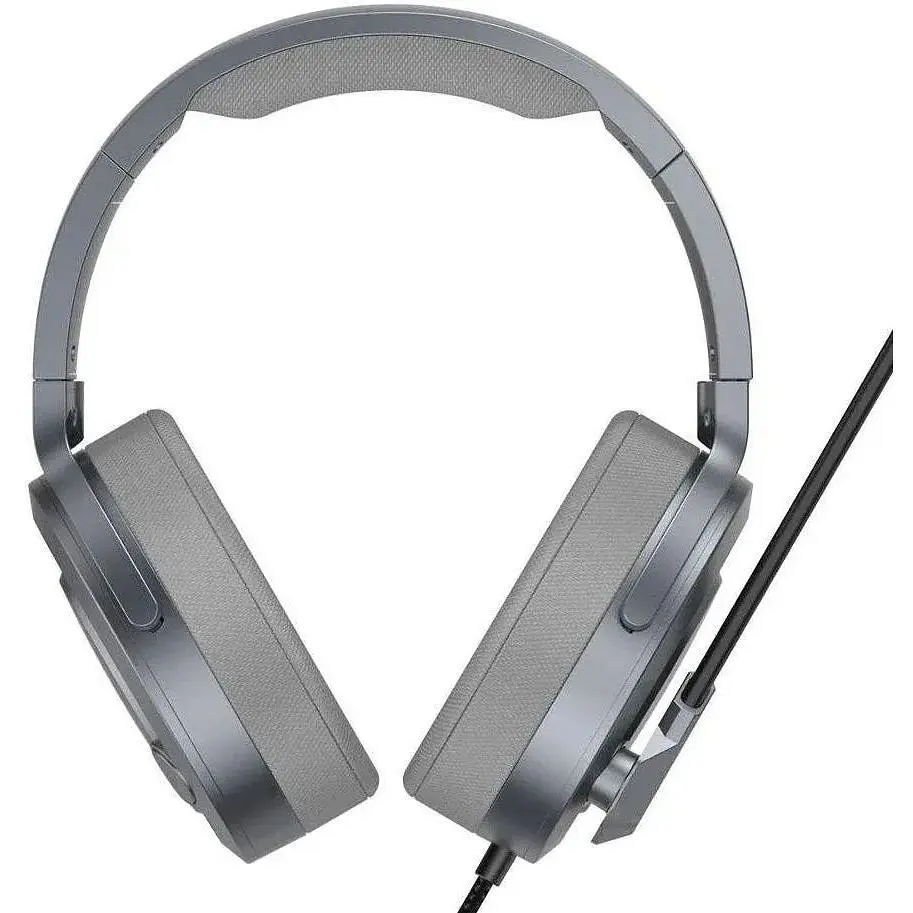 Ігрові навушники Baseus Gamo Immersive Virtual 3D Game headphone NGD05-0A Сірі - фото 2