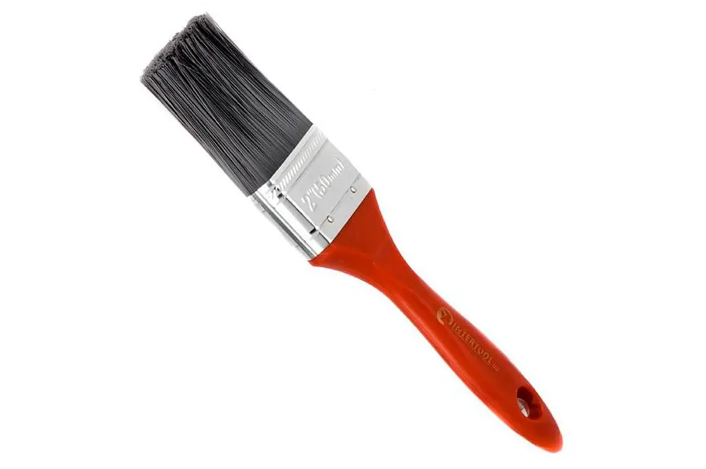 Пензель малярський плоский Intertool лакра 2" - фото 2