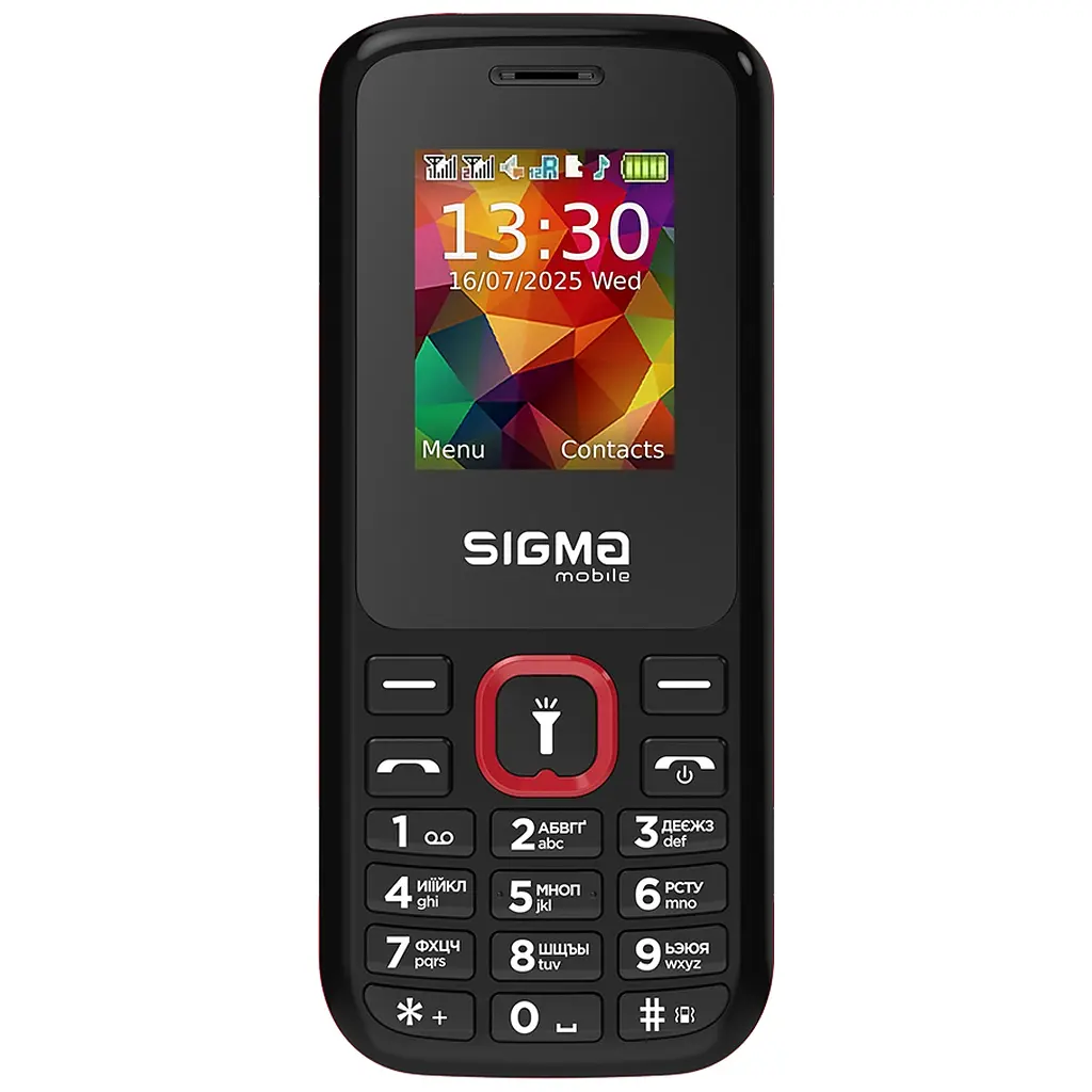 Мобильный телефон Sigma X-style 171 MINI Track Black-Red (4827798813744) - фото 2