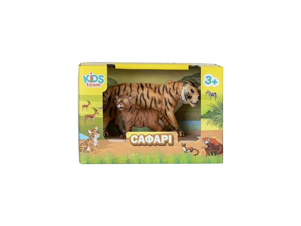 Набір тварин KIDS TEAM ANIMALS в асортименті Сафарі Q9899-A20 - фото 2