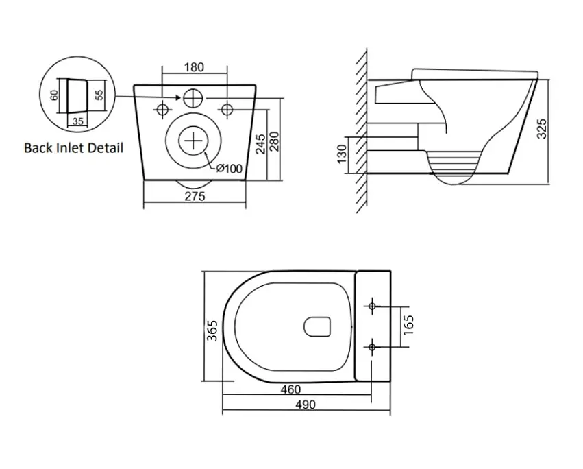 Унітаз підвісний Qtap Scorpio Ultra Quiet, з сидінням Slim Duroplast/ Soft-close/ Quick relase QT14332380ASW - фото 8