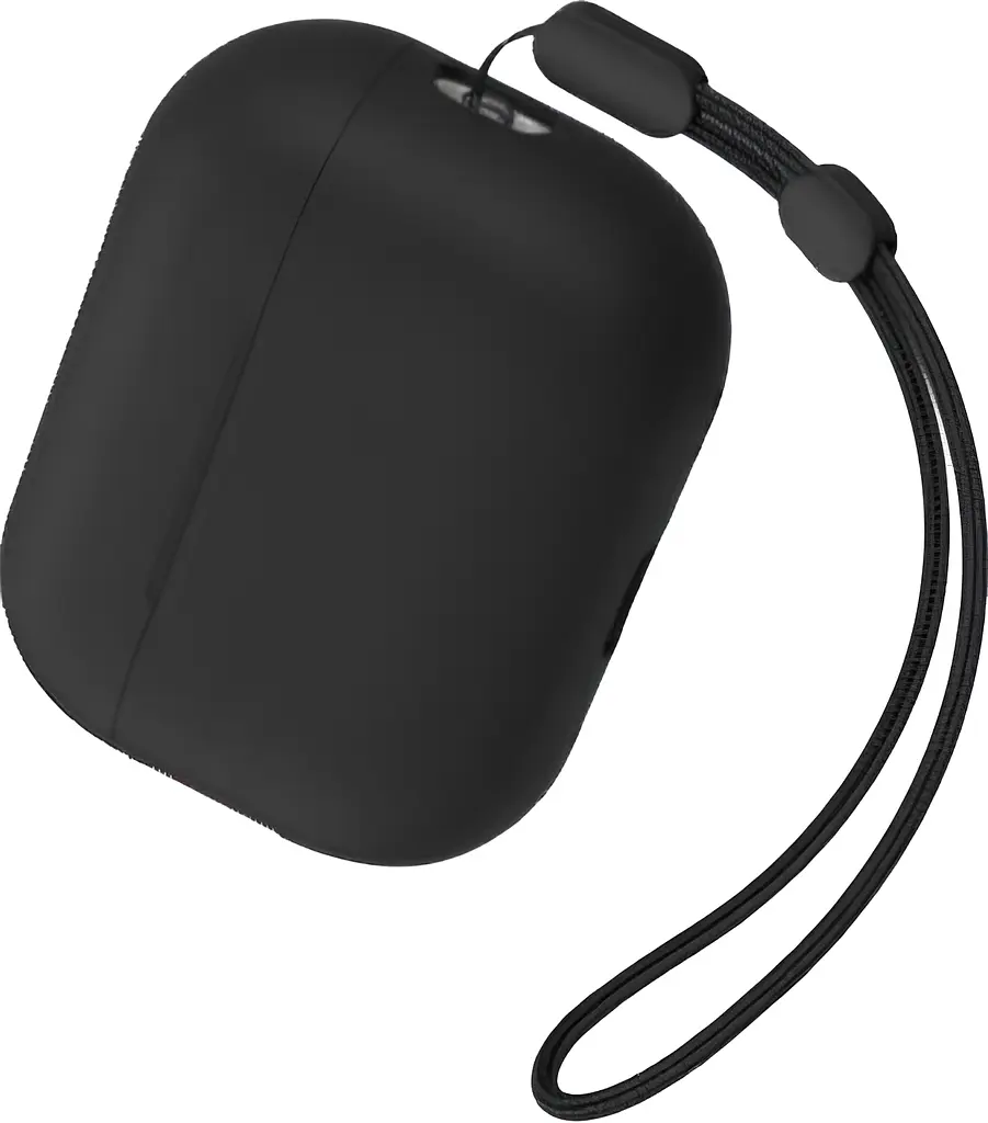 Чехол Blueo Liquid Silicone Case для Apple AirPods Pro 2 Black [75237] - фото 2