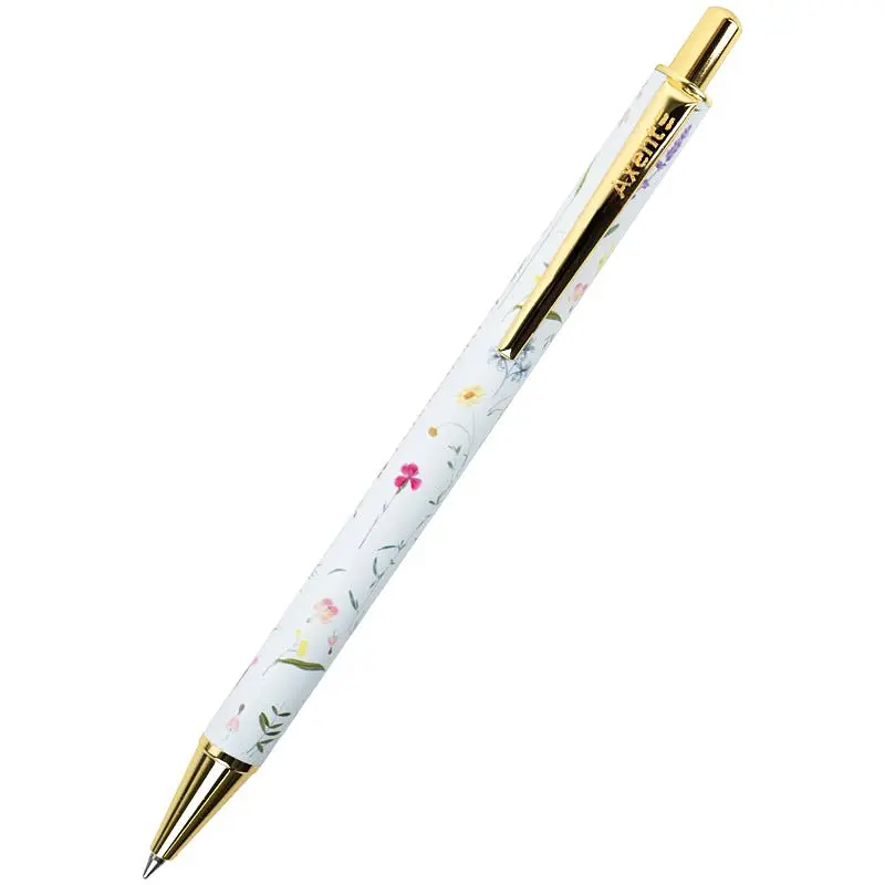 Ручка кулькова автоматична Axent Turnowsky Bijoux синя (AB1107-02-4-A-TR) - фото 2