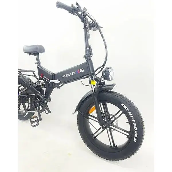 Электровелосипед Robust X8 фетбайк 1200W 48V 24Ah черный - фото 3