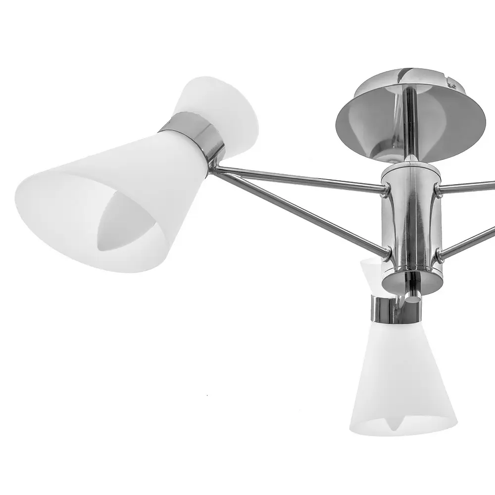 Люстра потолочная Brille E14 40W CH (BL-528C/3) - фото 7