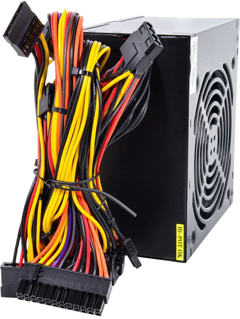 Блок живлення QUBE QBC-GPS 600W 80+ (QBC-GPS600A12) Б/В - фото 4