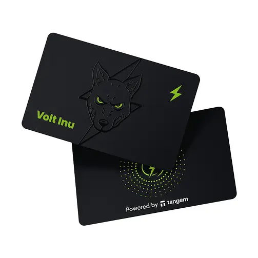 Криптогаманець Tangem 2.0 x Volt Inu набір з 3 карток (TG-VOLT) - фото 2