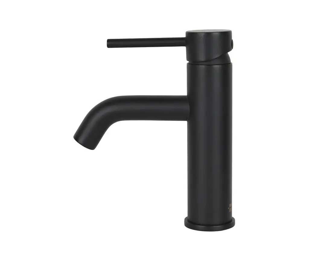 Смеситель для умывальника Wezer EKO1C-01-BLACK нержавеющая сталь, Черный матовый - фото 2