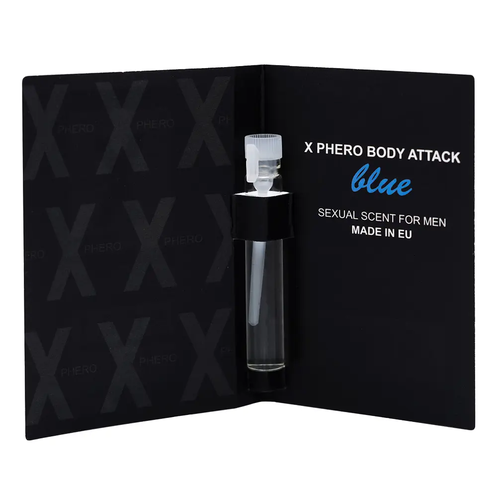 Парфуми чоловічі з феромонами Aurora X-Phero Body Attack Blue 1 мл - фото 2
