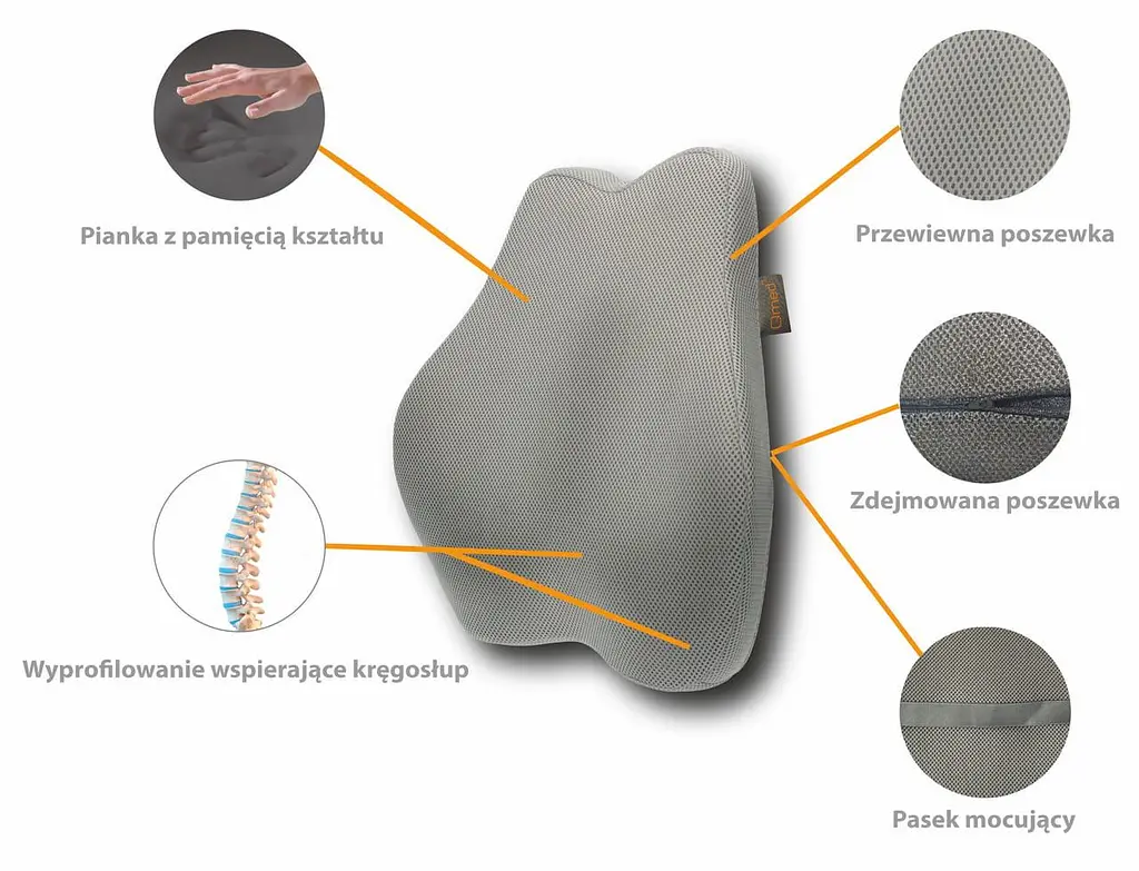 Ортопедична подушка для спини - Shape&Rest pillow Qmed 000311972 - фото 3