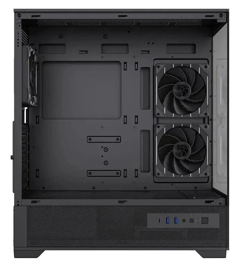 Корпус GameMax Vista 2 A Tempered Glass без БЖ Black (VISTA 2 AB) - фото 3