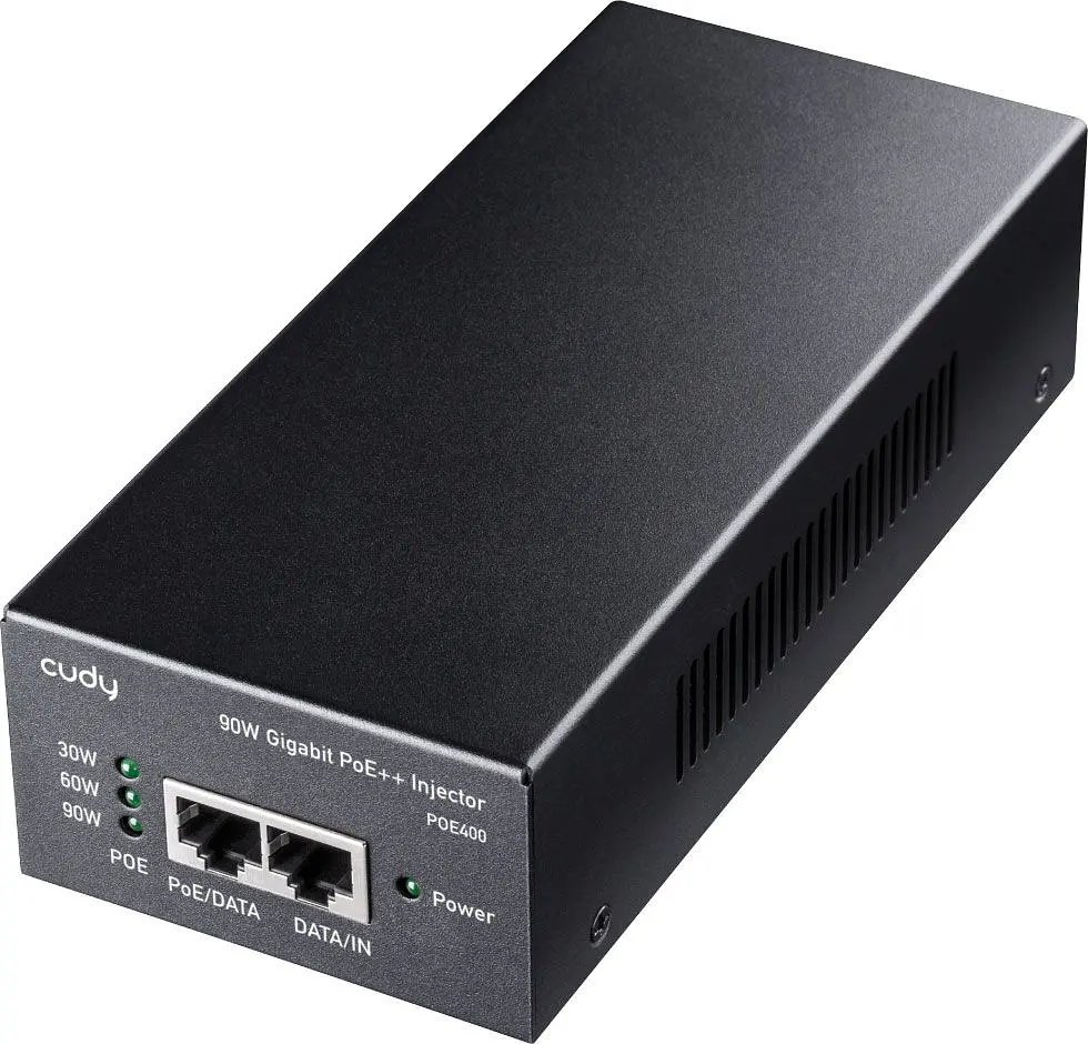Адаптер PoE Cudy Iнжектор POE400 90W Gigabit PoE + /PoE Injector (POE400) - фото 6