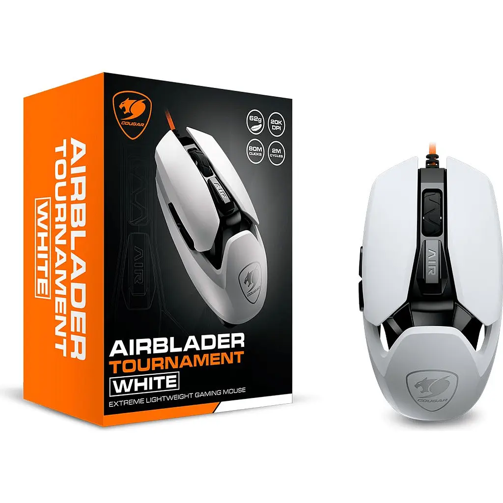 Миша Cougar AirBlader Tournament White [127144] - фото 12