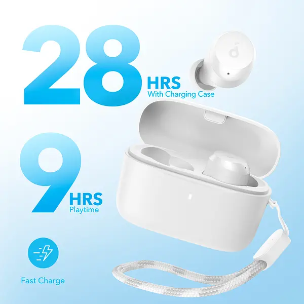 Гарнітура Anker SoundСore A25i White (A3948G22) - фото 9