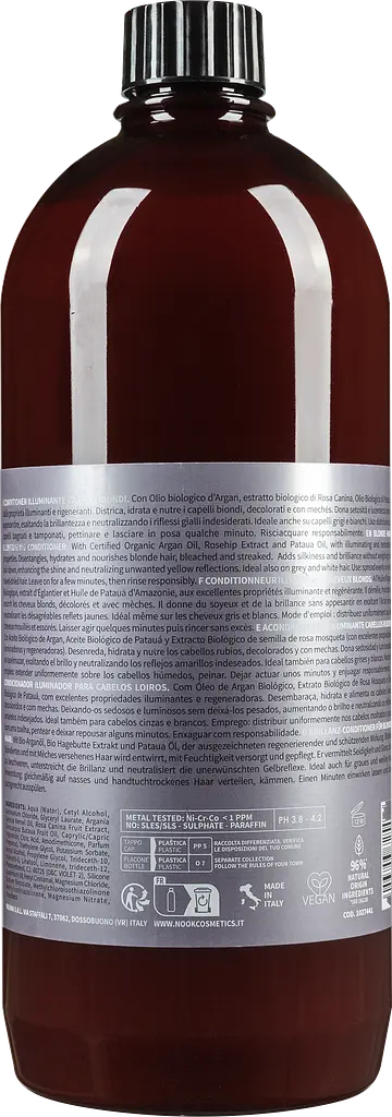 Кондиціонер для сяйва світлого волосся Nook RITUAL BLONDE 1000 мл - фото 2