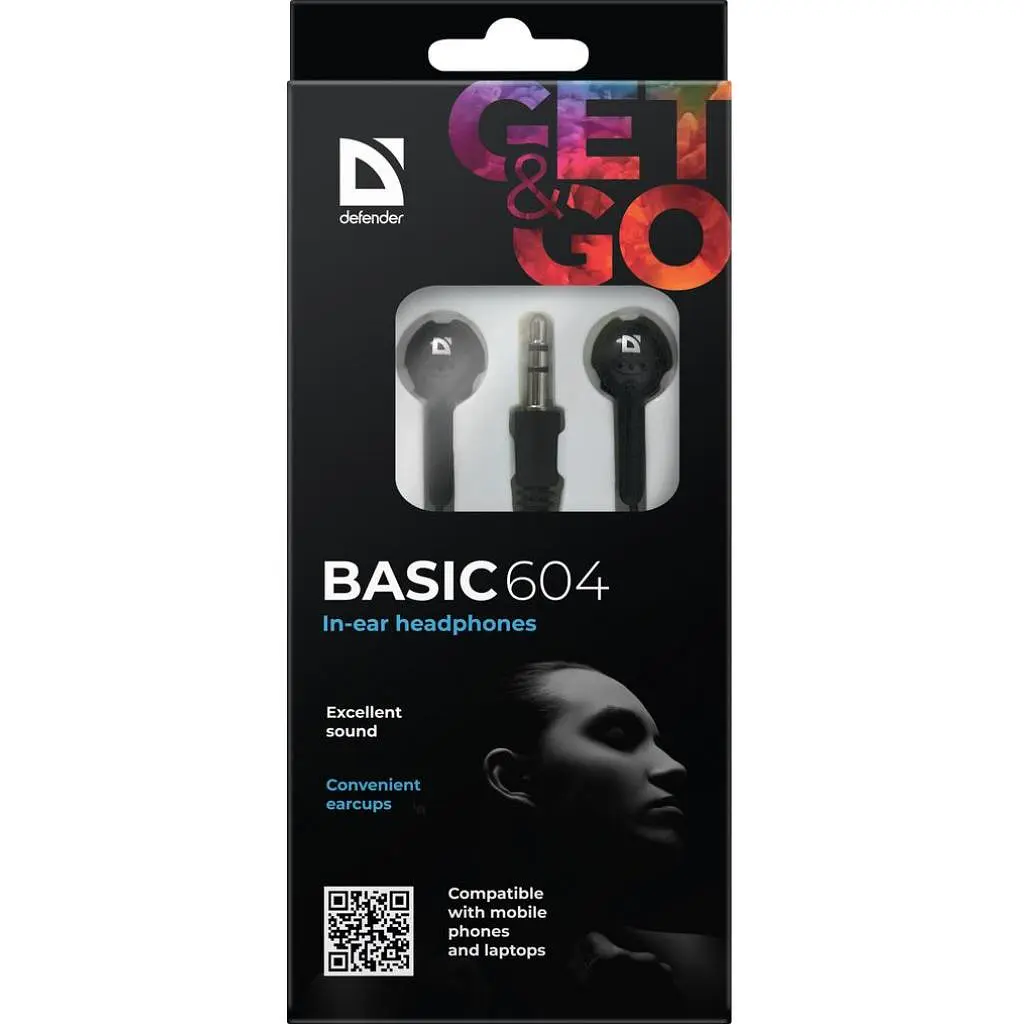 Навушники Defender Basic 604 Black (63604) - фото 4