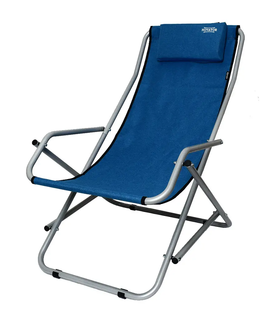 Кресло-шезлонг Novator SH-7 Blue - фото 6