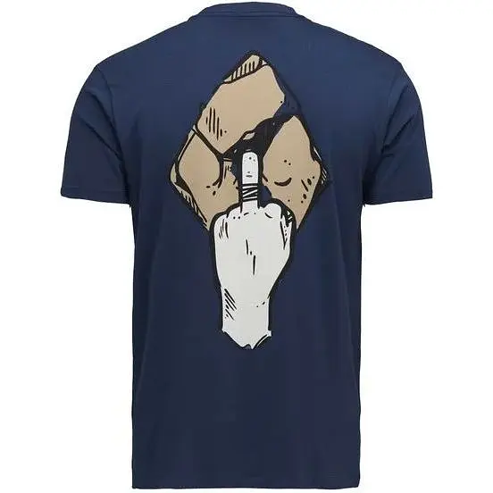 Футболка Black Diamond M MonoPocket SS Tee Indigo L (1033-BD 7302594013LRG1) - фото 2