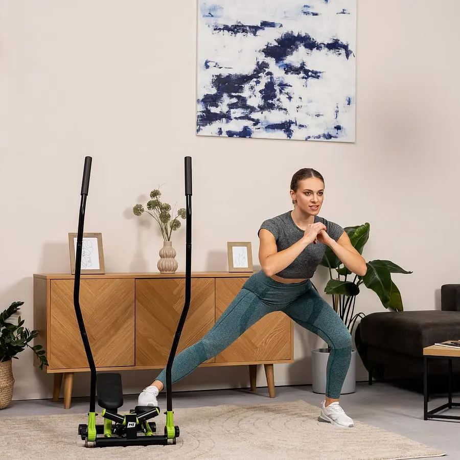 Степпер Hop-Sport HS-045S Slim салатовий - фото 6