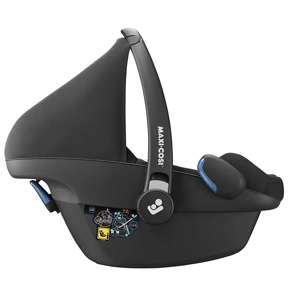 Автокресло Maxi-Cosi Pebble Pro i-Size Essential Black, черное (8799672110) - фото 4