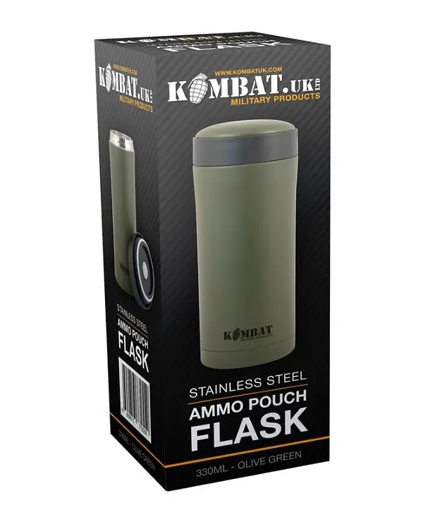Термос Kombat UK Ammo Pouch Flask (1000-kb-af-olgr) - фото 2