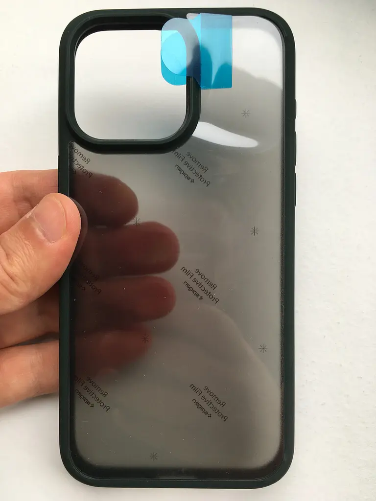 Оригінальний протиударний чохол для iPhone 15 Pro Max (6.7") Spigen Ultra Hybrid Frost Green ACS06569 - фото 9