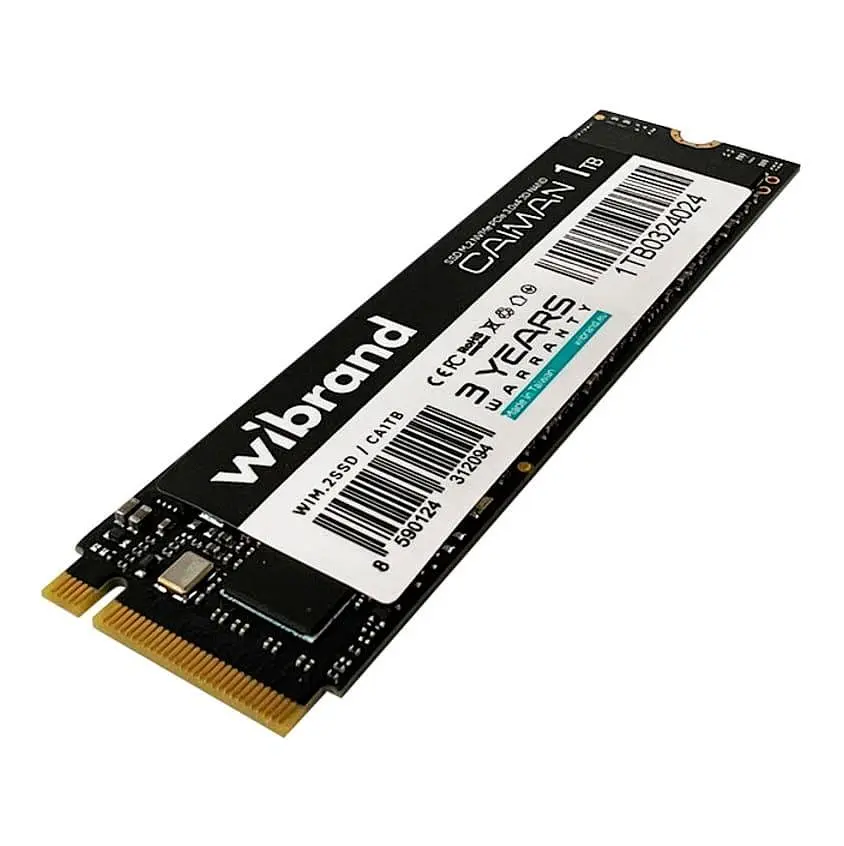Накопичувач SSD Wibrand m.2 NVMe 1TB Caiman (WIM.2SSD/CA1TB) - фото 2