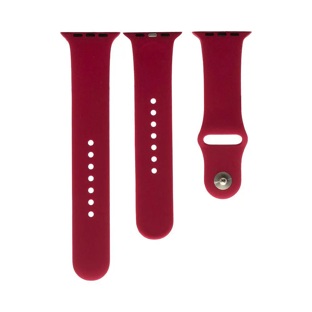 Ремінець для смарт-годинника Apple Watch Band Silicone Two-Piece 38/40 мм - фото 8