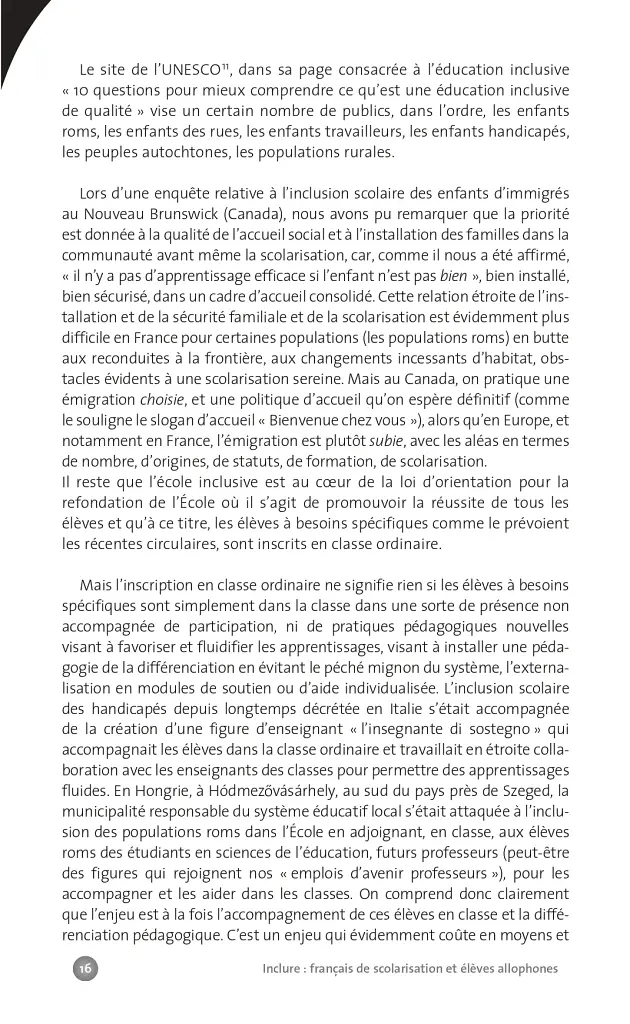Collection F Inclure: franсais langue de scolarisation et еlеves allophones - фото 15
