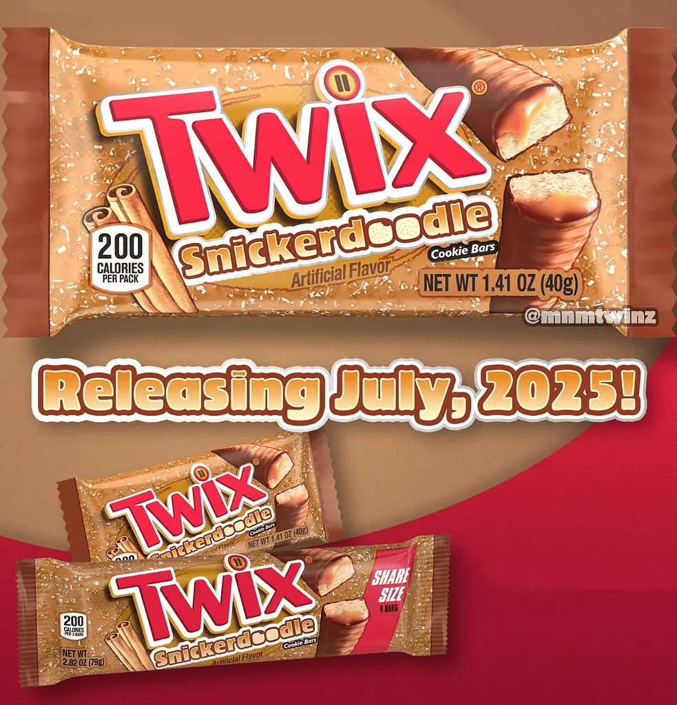 Шоколадний батончик Twix Snickerdoodle 40 г - фото 2