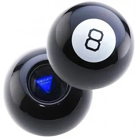 Куля-провісник UFT Magic Ball 8 приймач рішень 10 см - фото 2