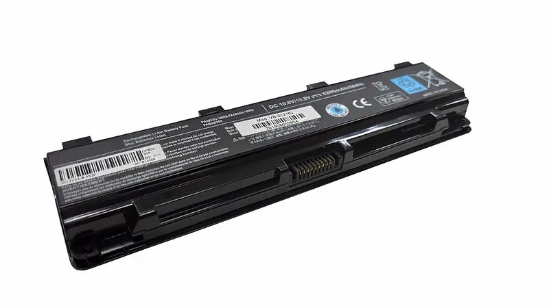 Акумулятор для ноутбука Toshiba PA5024U Satellite C800 10.8V Black 5200 mAh - фото 3