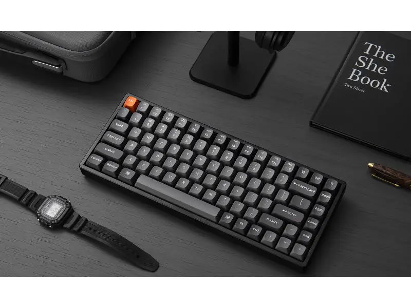 Клавіатура Keychron K2 Max 84Key Super Banana Black (K2M-J4) - фото 5