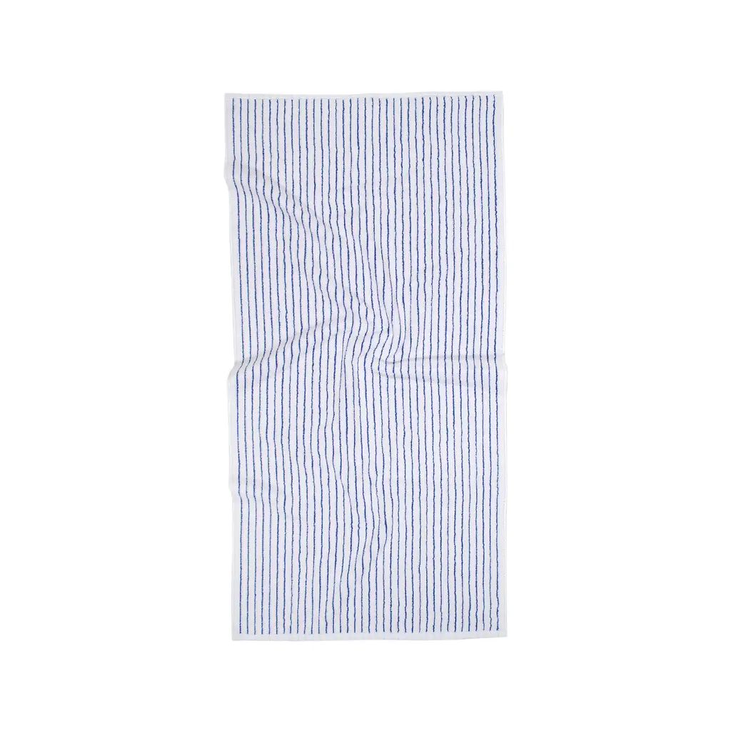 Рушник Lotus Home Готель Premium - Microcotton Stripe White-Blue 50x90 550 г/м² - фото 6