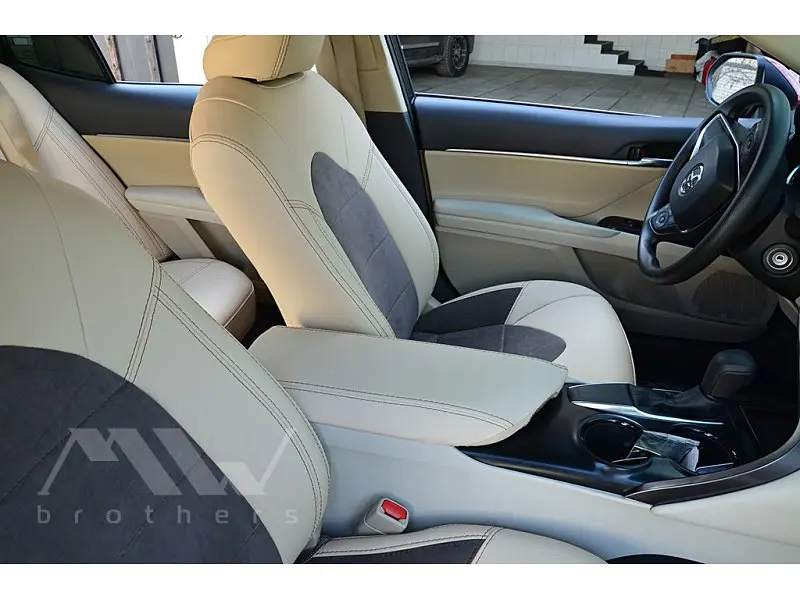 Авточохли модельні MW Brothers для Toyota Camry V 70 c 2017 - фото 6