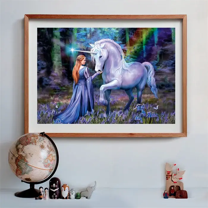 Пазл Anne Stokes Bluebell Wood - 1500 шт. Clementoni 31735 - фото 3