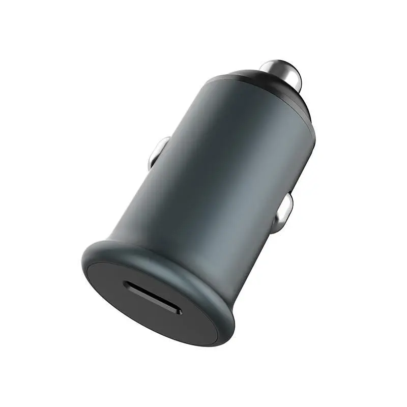 Автомобільний зарядний пристрій ColorWay (1USBx3A, 20W) Power Delivery Port Gray (CW-CHA028PD-GR) - фото 3