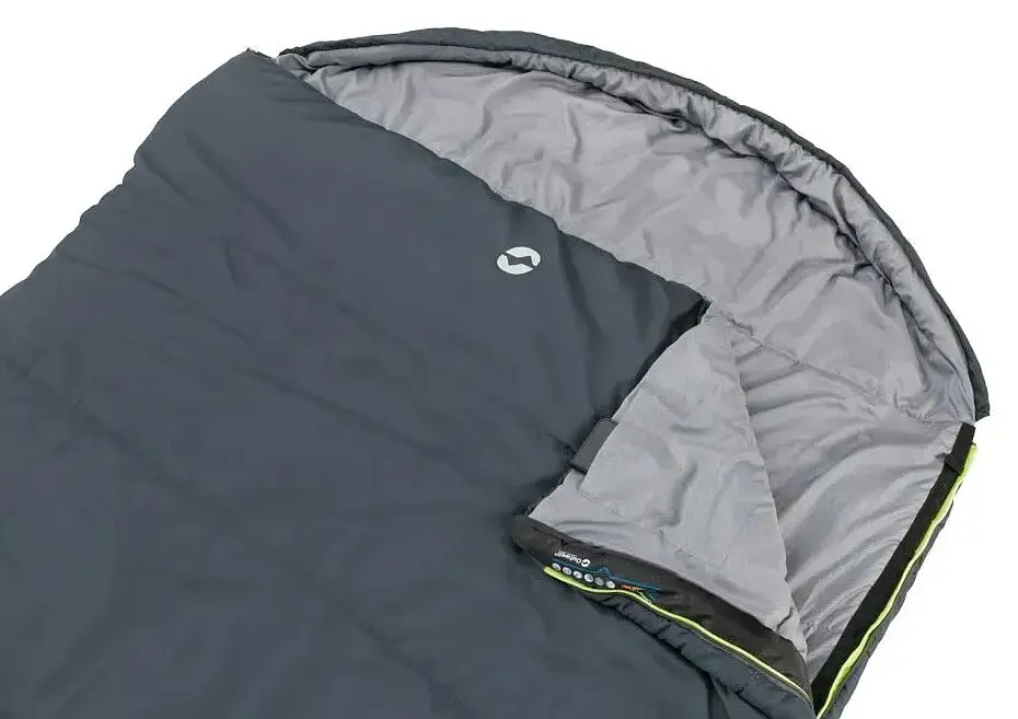 Спальный мешок Outwell Campion Lux Double Dark Grey/-1°C (400087) - фото 3