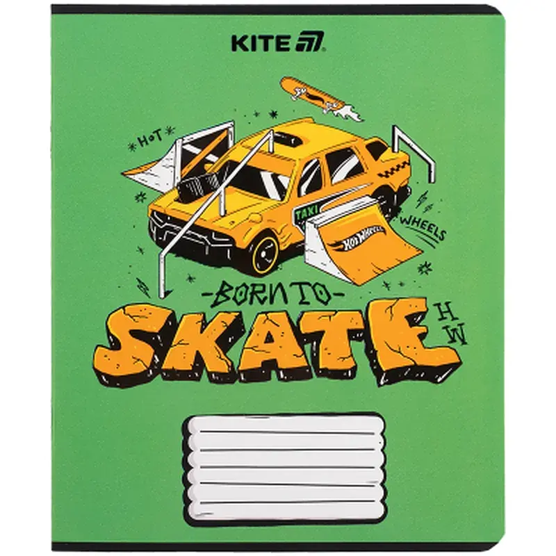 Зошит Kite Hot Wheels, 18 аркушів, клітинка (HW25-236) - фото 4