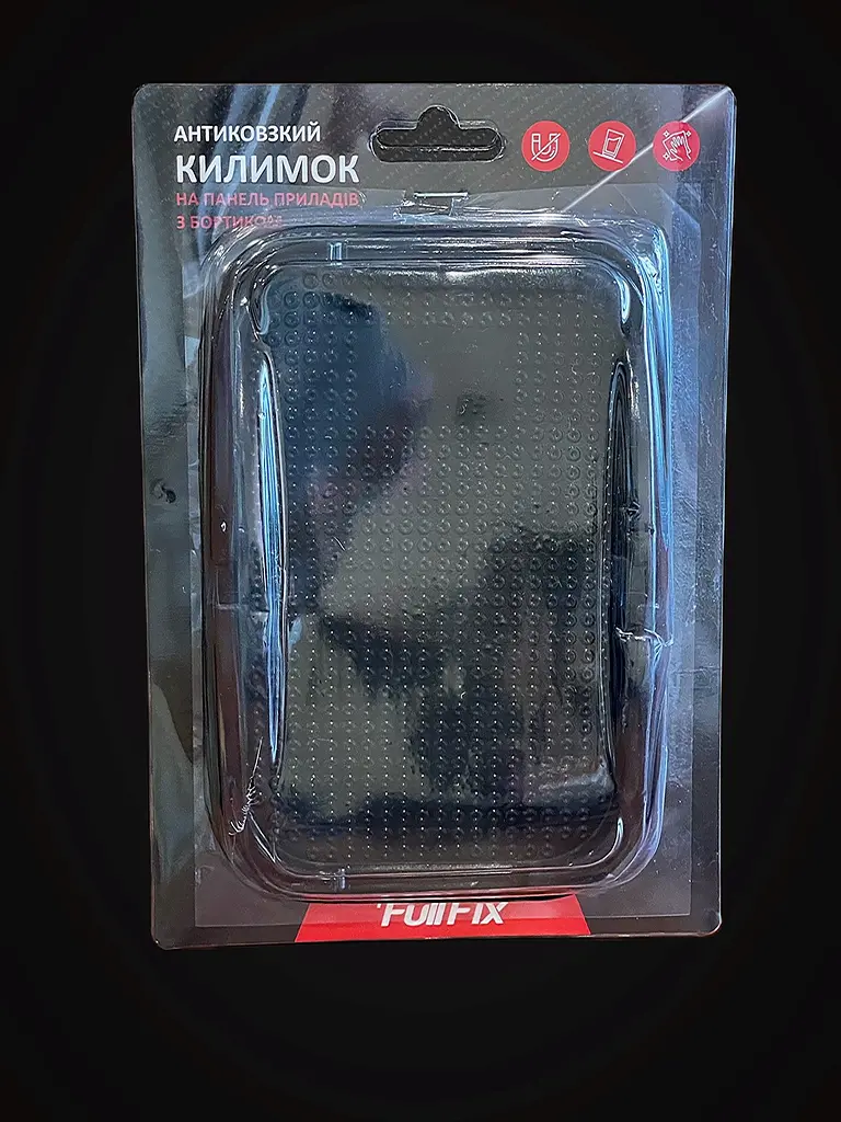 Антиковзний килимок на панель приладів з бортиком для авто FullFix - Надійний захист (6900010820244) - фото 2
