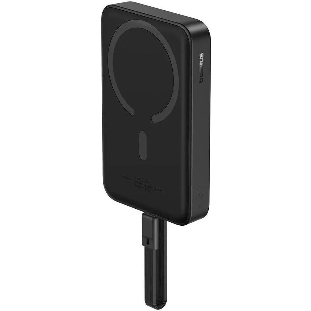 Зовнішній акумулятор Baseus Magnetic Mini 10000mAh 30W Black (P1002210B113-00) [152272] - фото 6