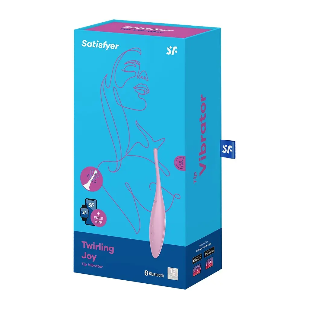 Смарт-вібратор для клітора Satisfyer Twirling Joy Pink - фото 6