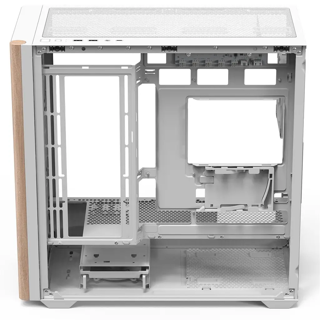 Корпус AeroCool D301A-G-WT-v2 (ACCS-DS03043.21) White без БЖ - фото 3
