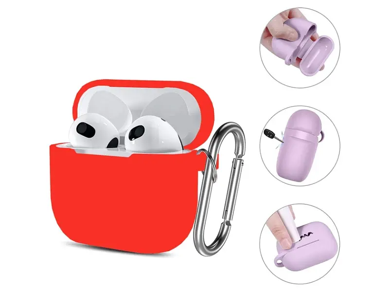 Чохол BeCover AirPods 3nd Gen Red (707186) - фото 3