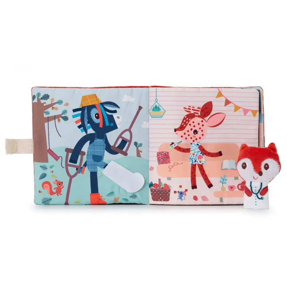 Розвиваюча м'яка книга Lilliputiens Лікар Лисичка Аліса (83534) - фото 8