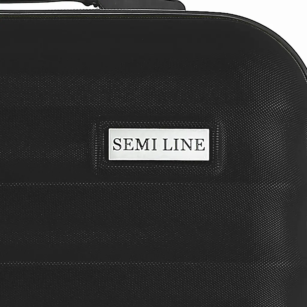 Валіза Semi Line 22 дюйми (M) Black (T5576-3) - фото 9
