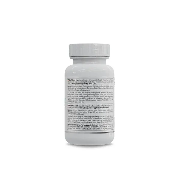 Лізін Healthy L-Lysine, 60 капсул для підтримки імунної системи - фото 3