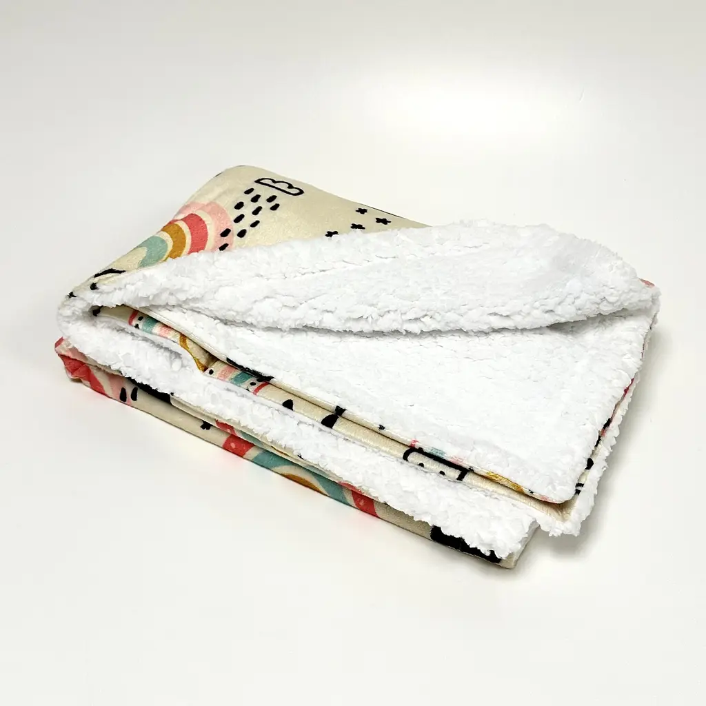 Ковдра для тварин Derby Sherpa Blanket Білий1 70х100 см - фото 2