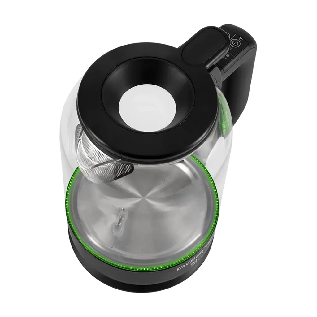 Електрочайник Polaris PWK 17107CGLD WIFI IQ Home чорний - фото 3