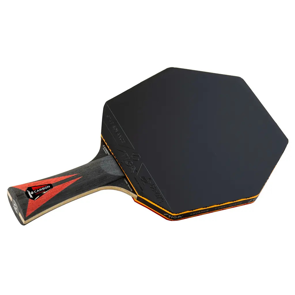 Ракетка для настільного тенісу Stiga Carbon Advance Cybershape FL (1215-1101-35) - фото 4